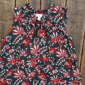 Loft sleeveless blouse.